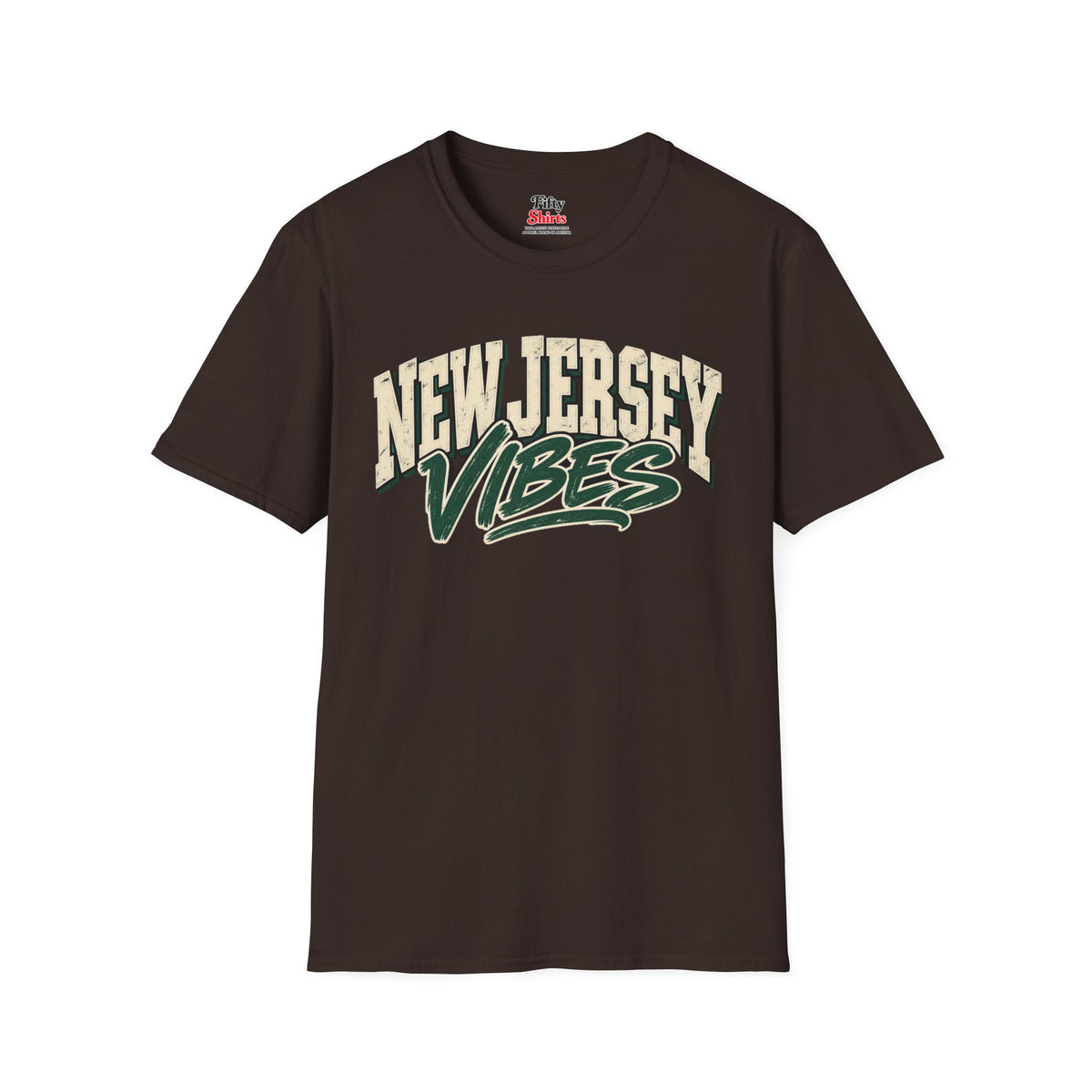 New Jersey Vibes Unisex Softstyle T Shirt State Name Graphic Tee