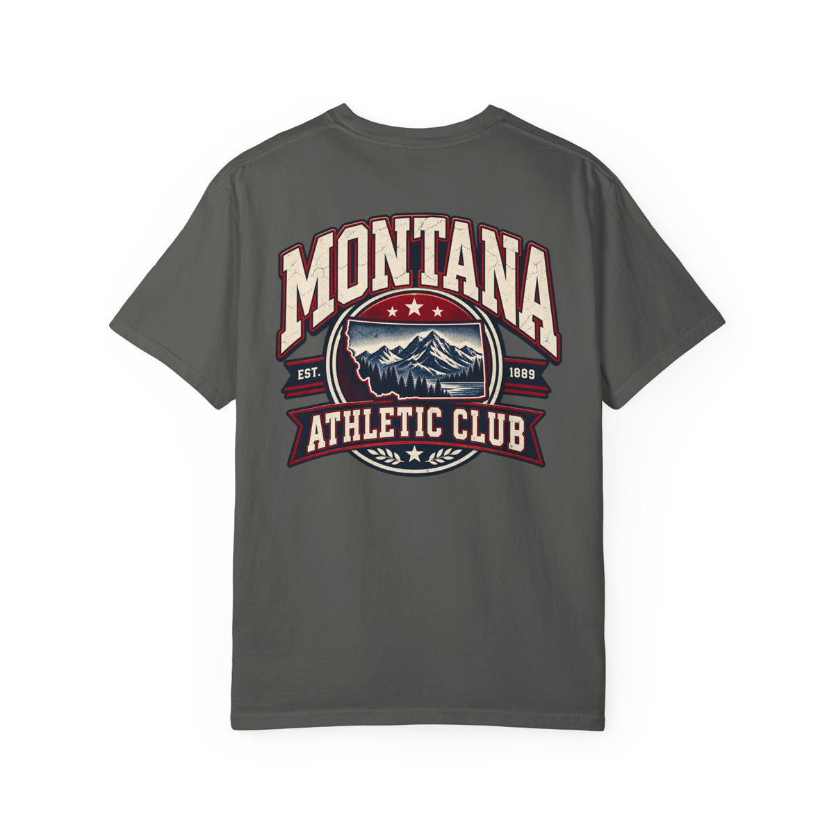 Montana Athletic Club Unisex Comfort Color 1717 Streetwear Graphic Tee
