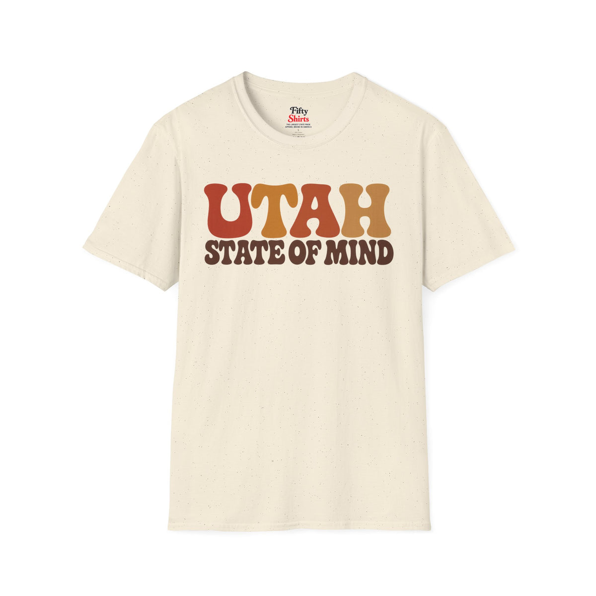 Utah State Of Mind Unisex Softstyle T Shirt State Name Graphic Tee