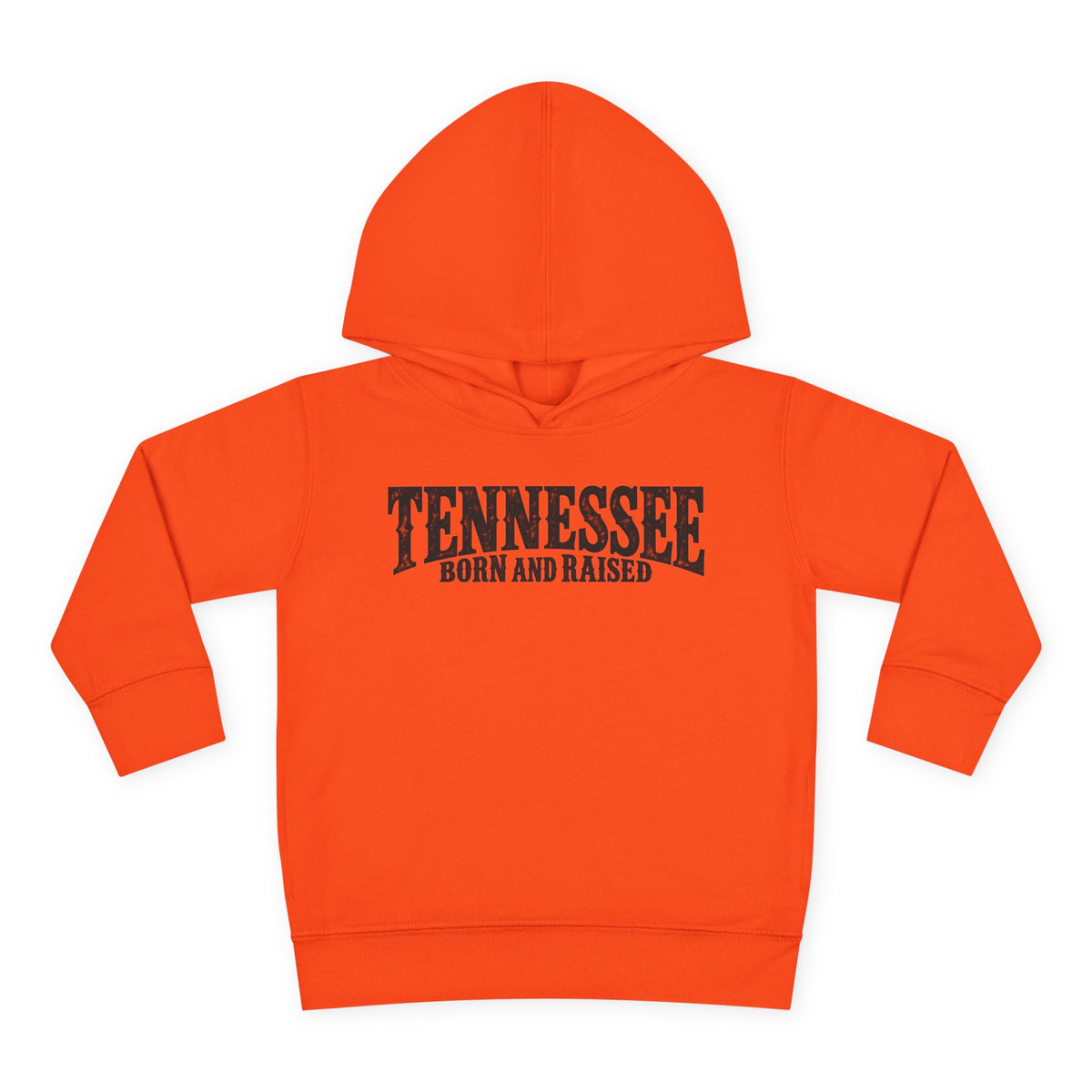 Tennessee Born and Raised Southern Heritage Unisex Toddler Pullover Fleece Hoodie