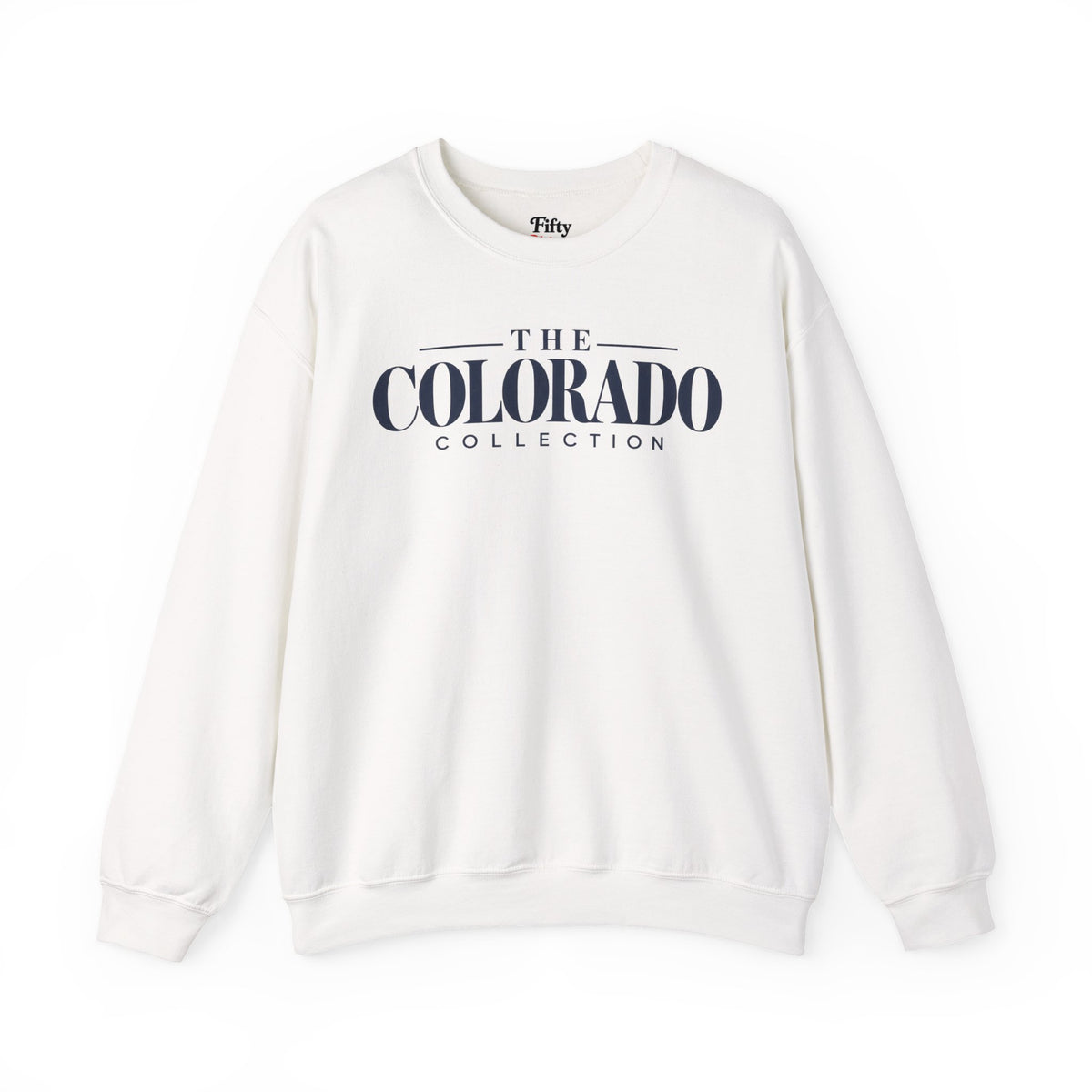 The Colorado Collection Unisex Crewneck Sweatshirt State Name Graphic