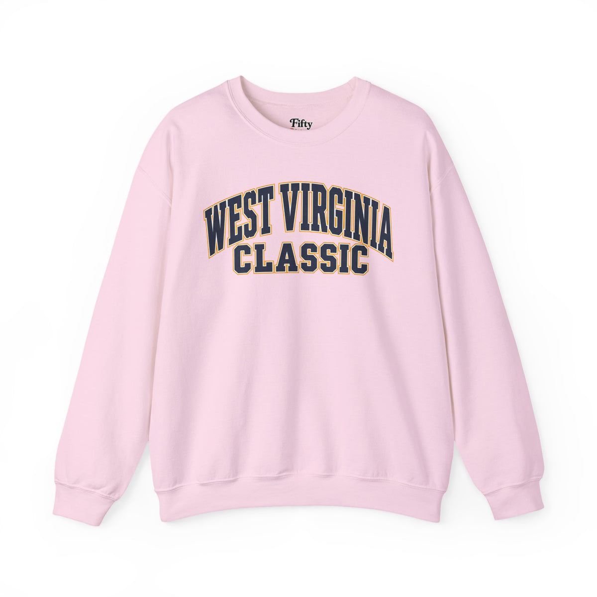West Virginia Classic Unisex Crewneck Sweatshirt State Name Graphic