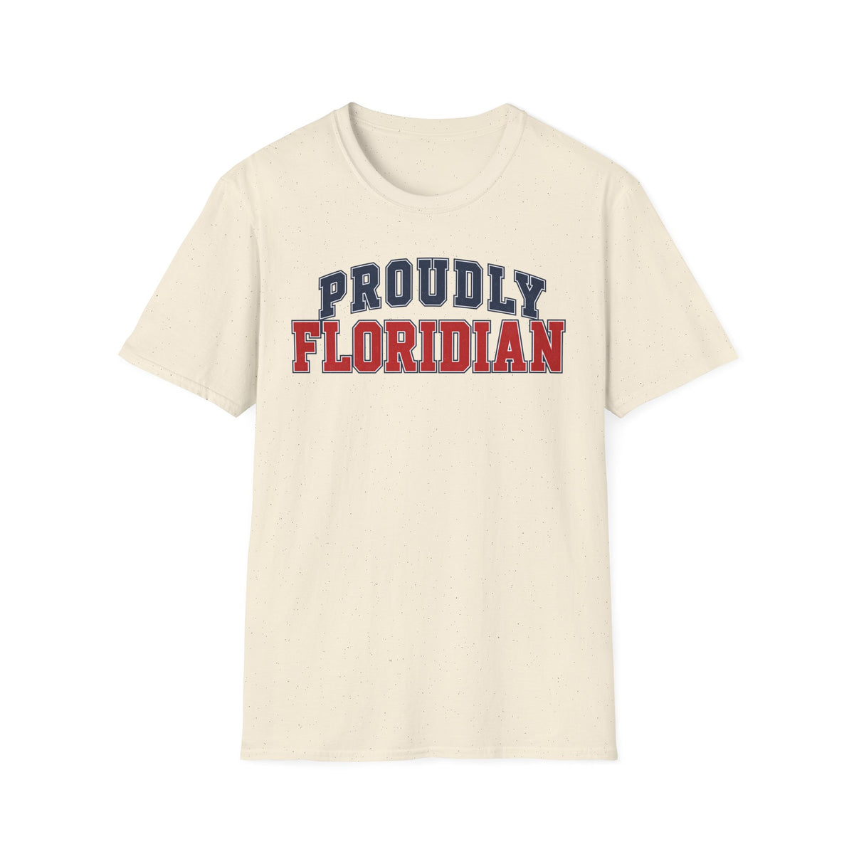 Proudly Floridian Florida Unisex Softstyle T Shirt State Name Graphic Tee