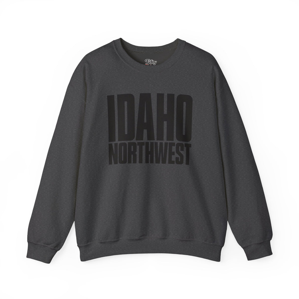 Idaho Northwest Unisex Crewneck Sweatshirt State Name Graphic