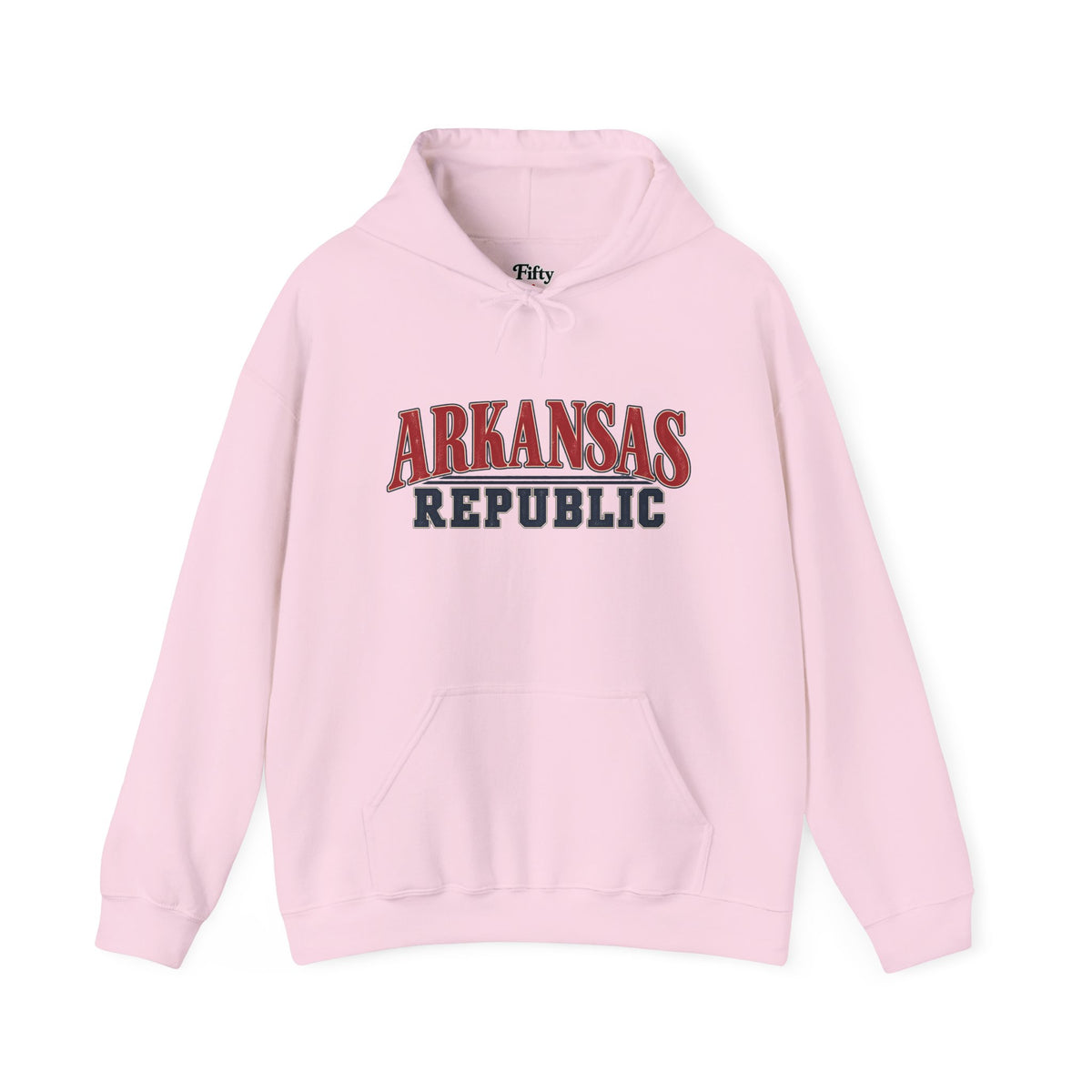 Arkansas Republic Unisex Hoodie State Name Graphic