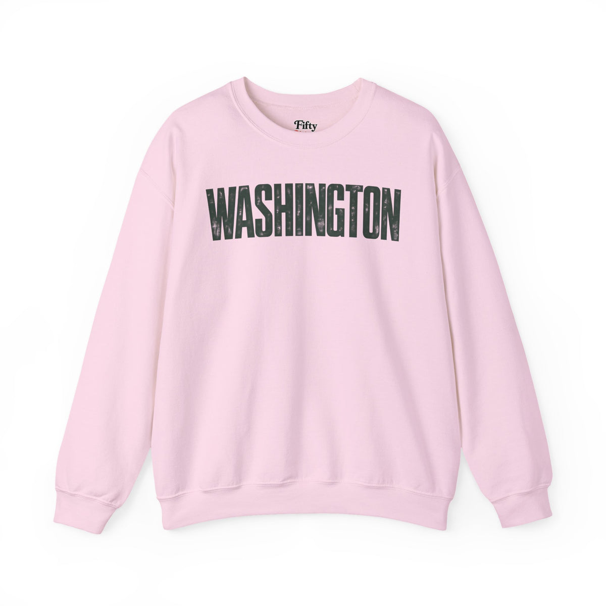 Washington Unisex Crewneck Sweatshirt State Name Graphic