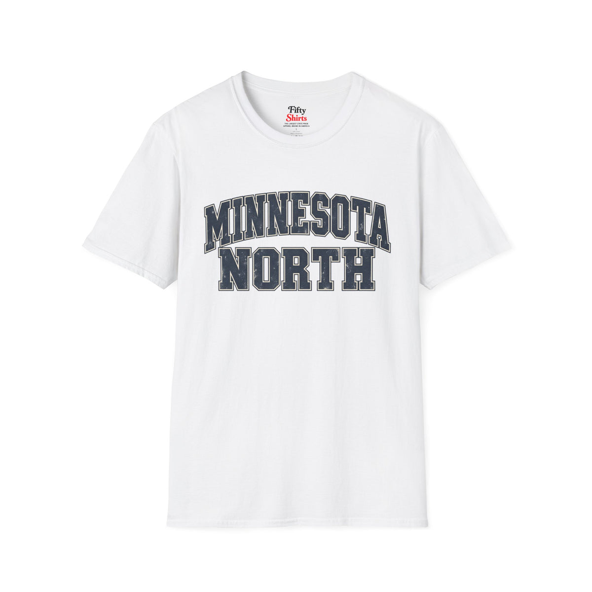 Minnesota North Unisex Softstyle T Shirt State Name Graphic Tee