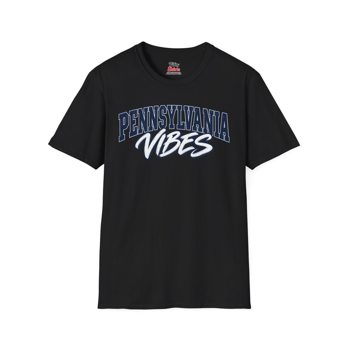 Pennsylvania Vibes Unisex Softstyle T Shirt State Name Graphic Tee