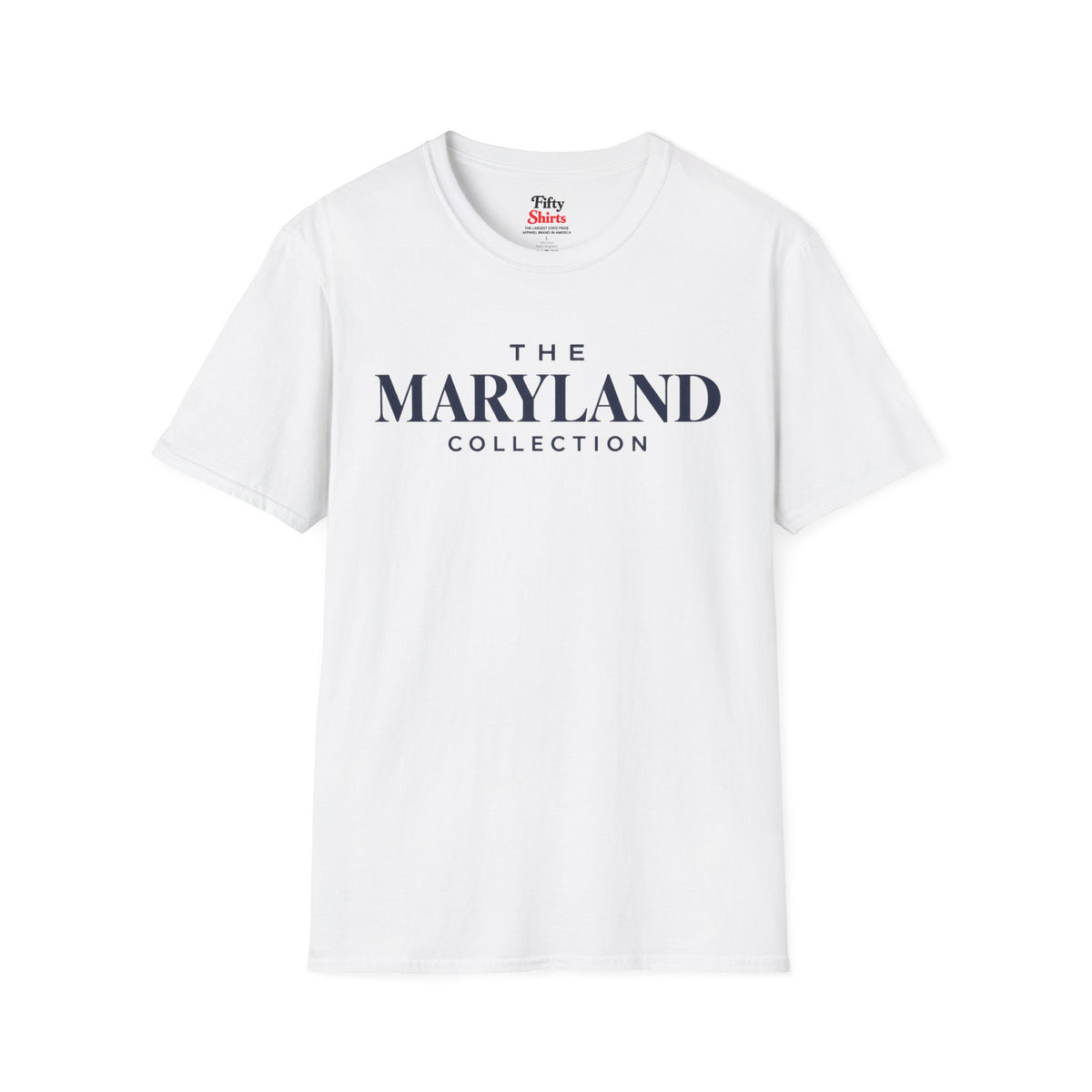 The Maryland Collection Unisex Softstyle T Shirt State Name Graphic Tee