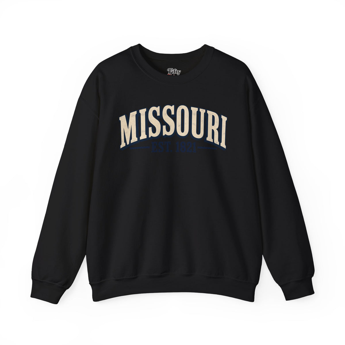 Missouri Est 1821 Unisex Crewneck Sweatshirt State Name Graphic