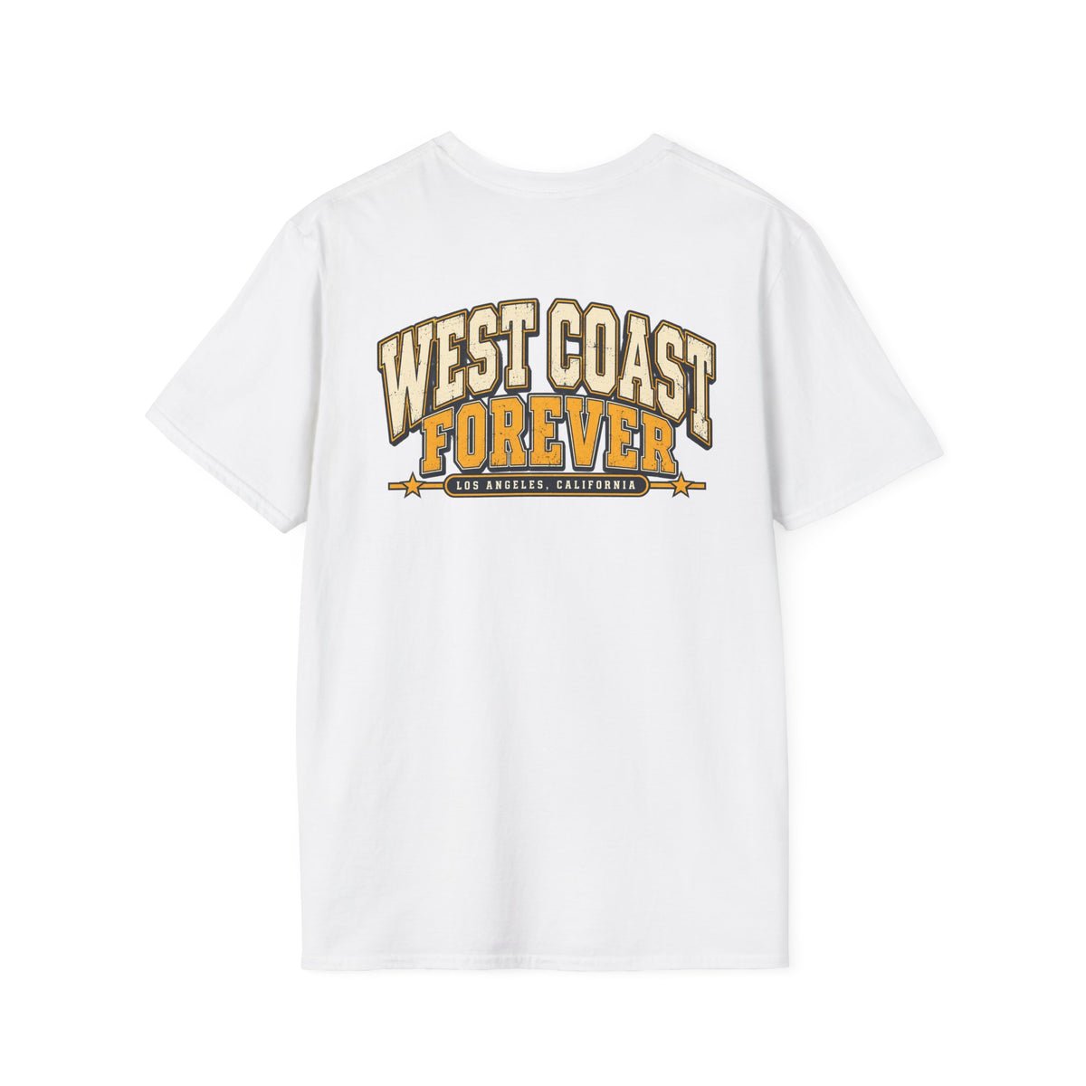 West Coast Forever Los Angeles Unisex Softstyle Graphic Tee