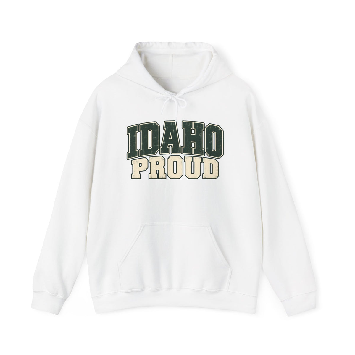Idaho Proud Unisex Hoodie State Name Graphic