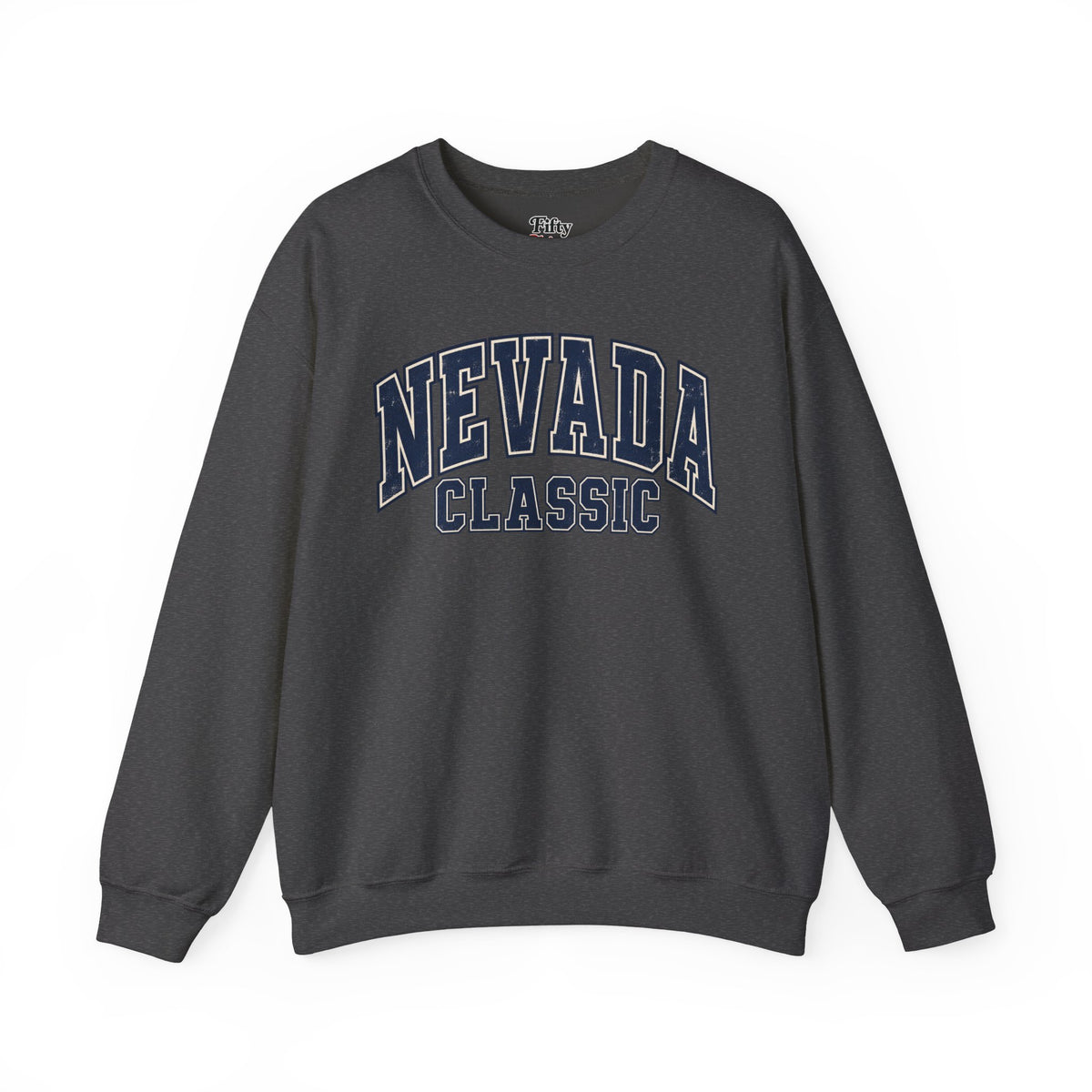 Nevada Classic Unisex Crewneck Sweatshirt State Name Graphic