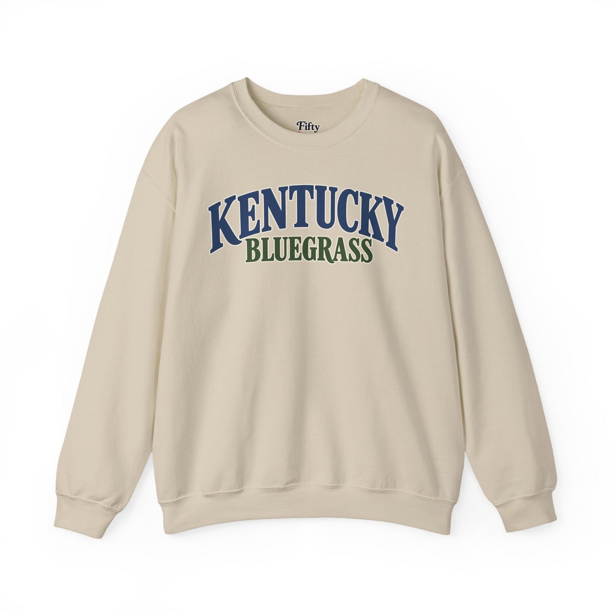Kentucky Blue Grass Unisex Crewneck Sweatshirt State Name Graphic