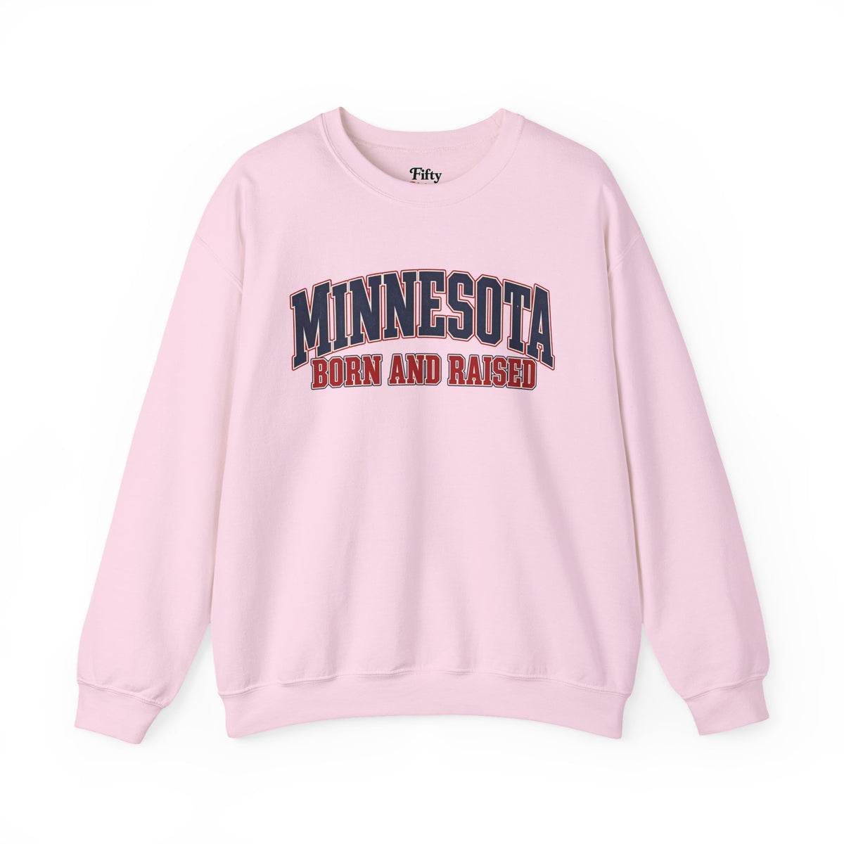 Minnesota Born and Raised Classic Heritage Unisex Sweatshirt Graphic
