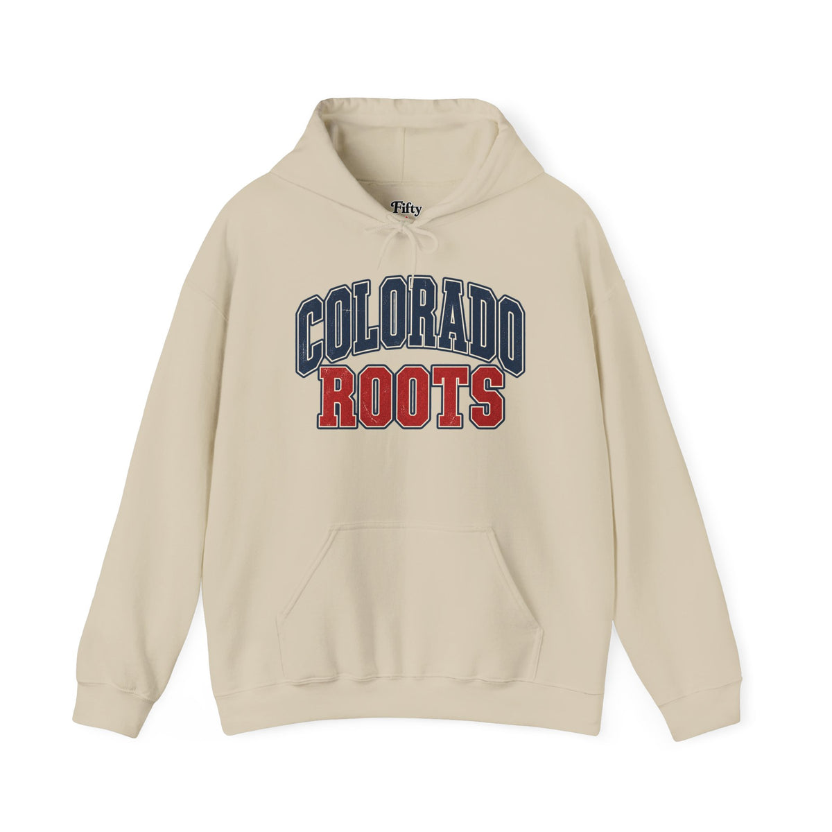 Colorado Roots Unisex Hoodie State Name Graphic