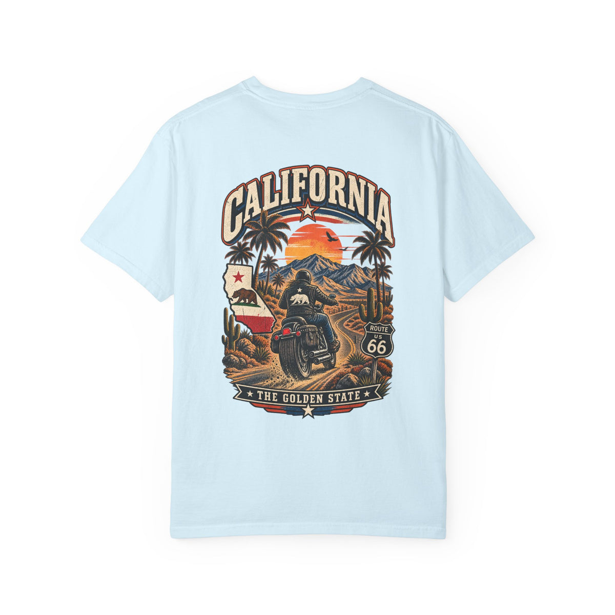 California Desert Rider Unisex Comfort Color 1717 Streetwear Graphic Tee