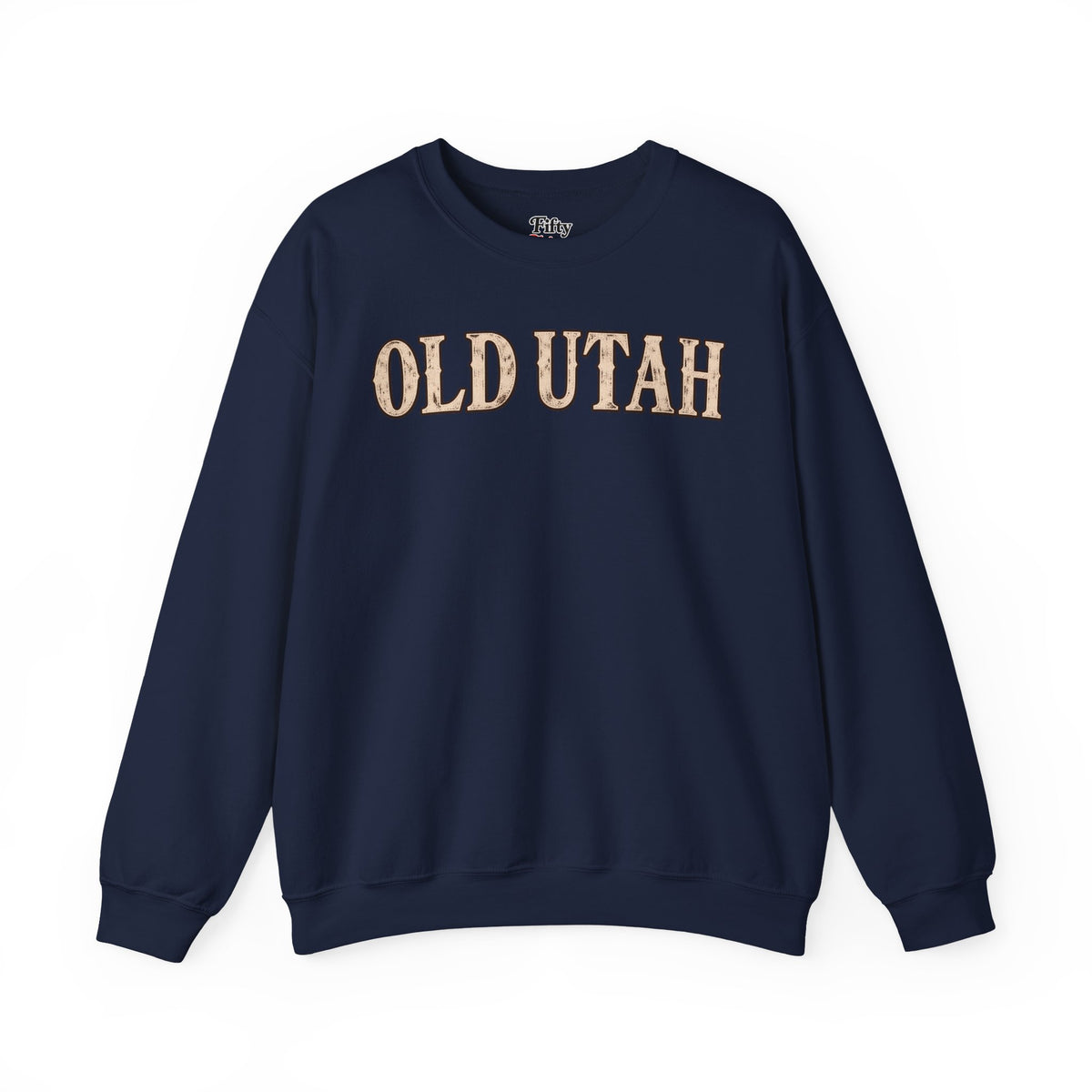 Old Utah Unisex Crewneck Sweatshirt State Name Graphic