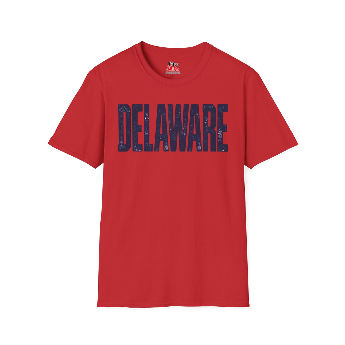 Delaware Unisex Softstyle T Shirt State Name Graphic Tee