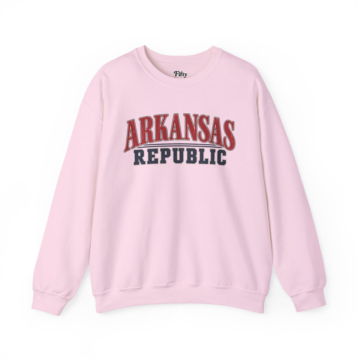 Arkansas Republic Unisex Crewneck Sweatshirt State Name Graphic
