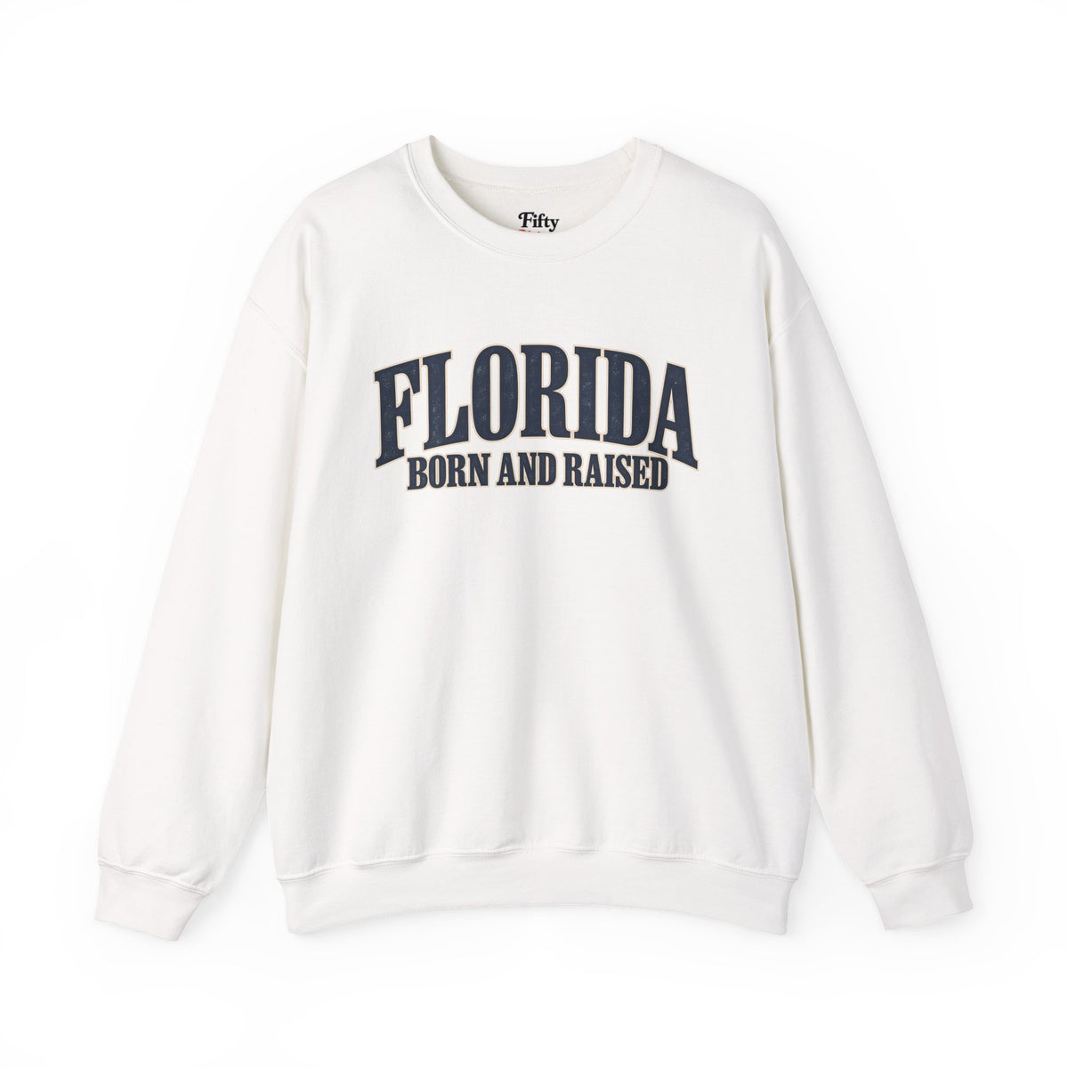 Florida Born and Raised Premium Heritage Unisex Sweatshirt Graphic