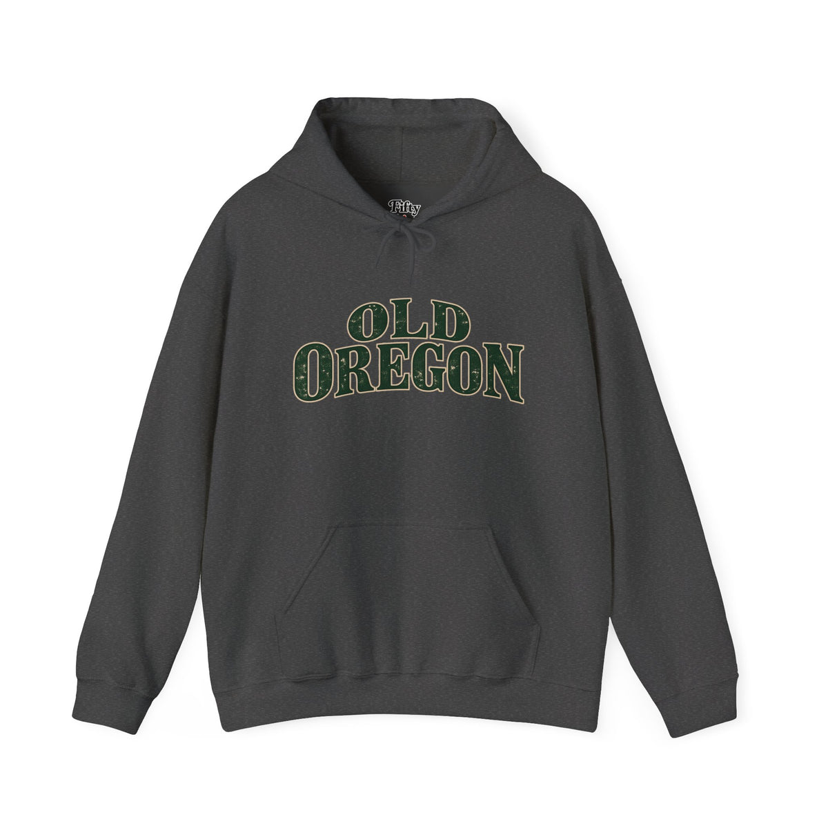 Old Oregon Unisex Hoodie State Name Graphic