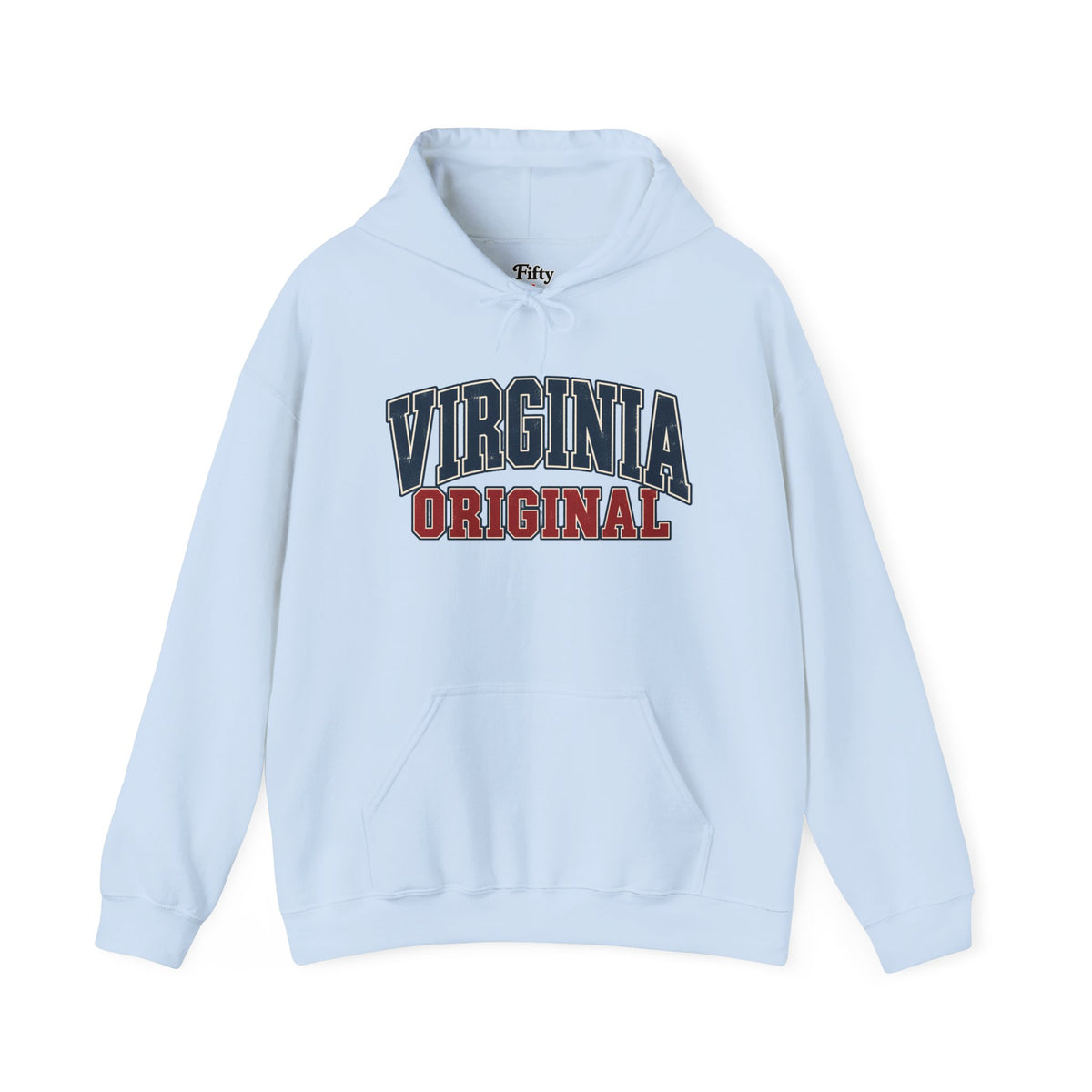 Virginia Original Unisex Hoodie State Name Graphic