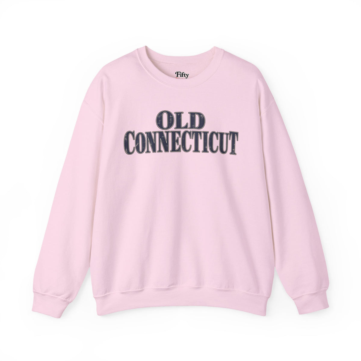 Old Connecticut Unisex Crewneck Sweatshirt State Name Graphic