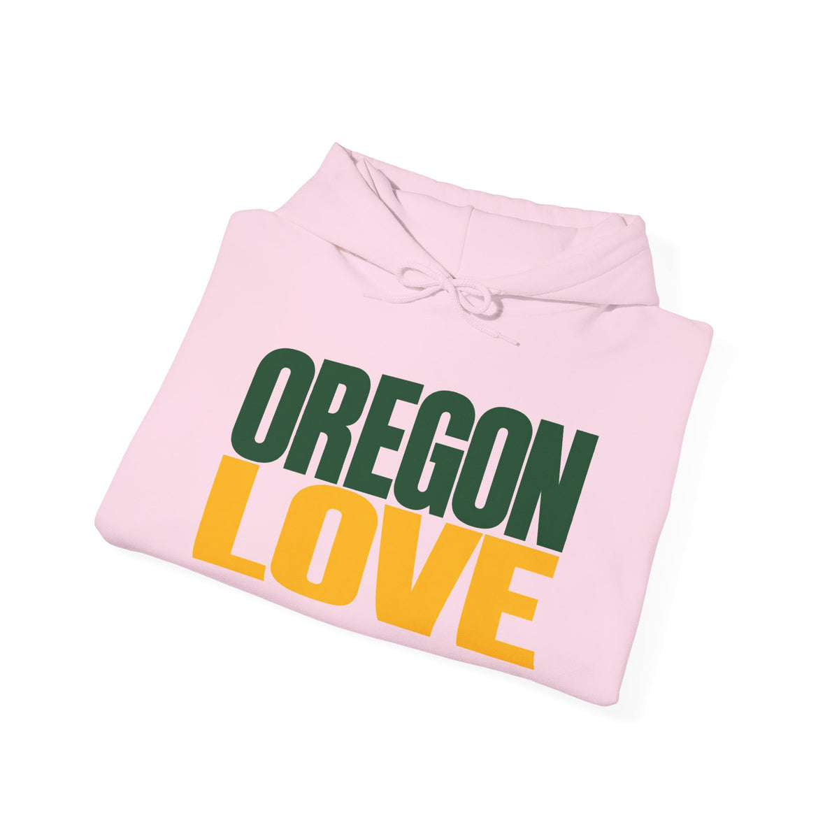 Oregon Love Unisex Hoodie State Name Graphic