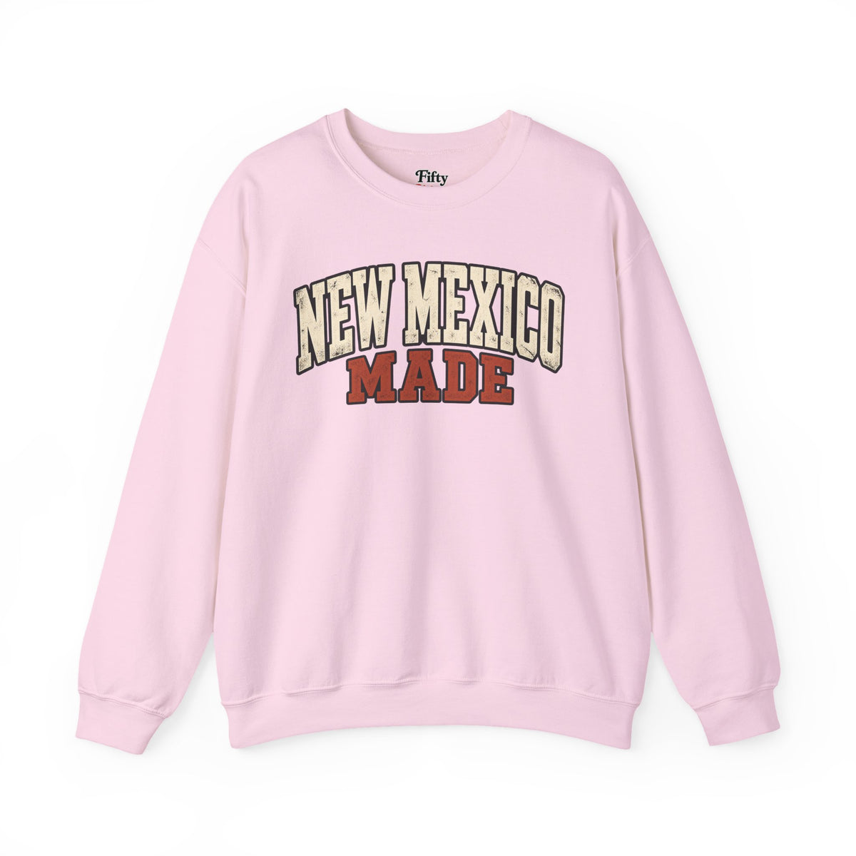 New Mexico Made Unisex Crewneck Sweatshirt State Name Graphic