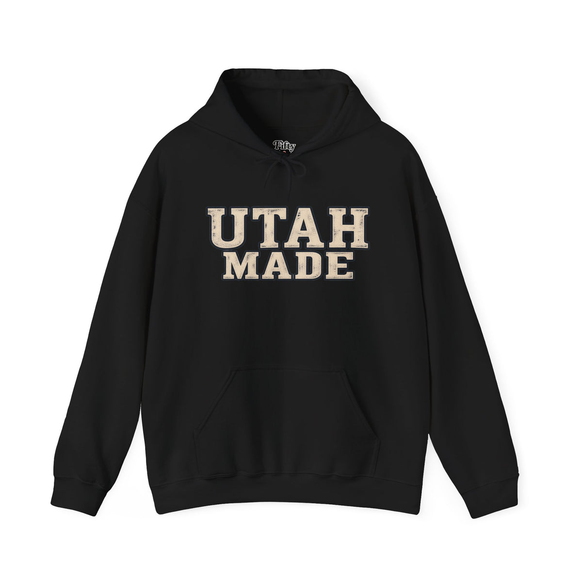 Utah Made Unisex Hoodie State Name Graphic