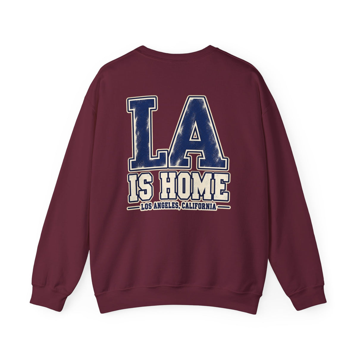 LA Is Home Los Angeles Unisex Crewneck Sweatshirt Graphic