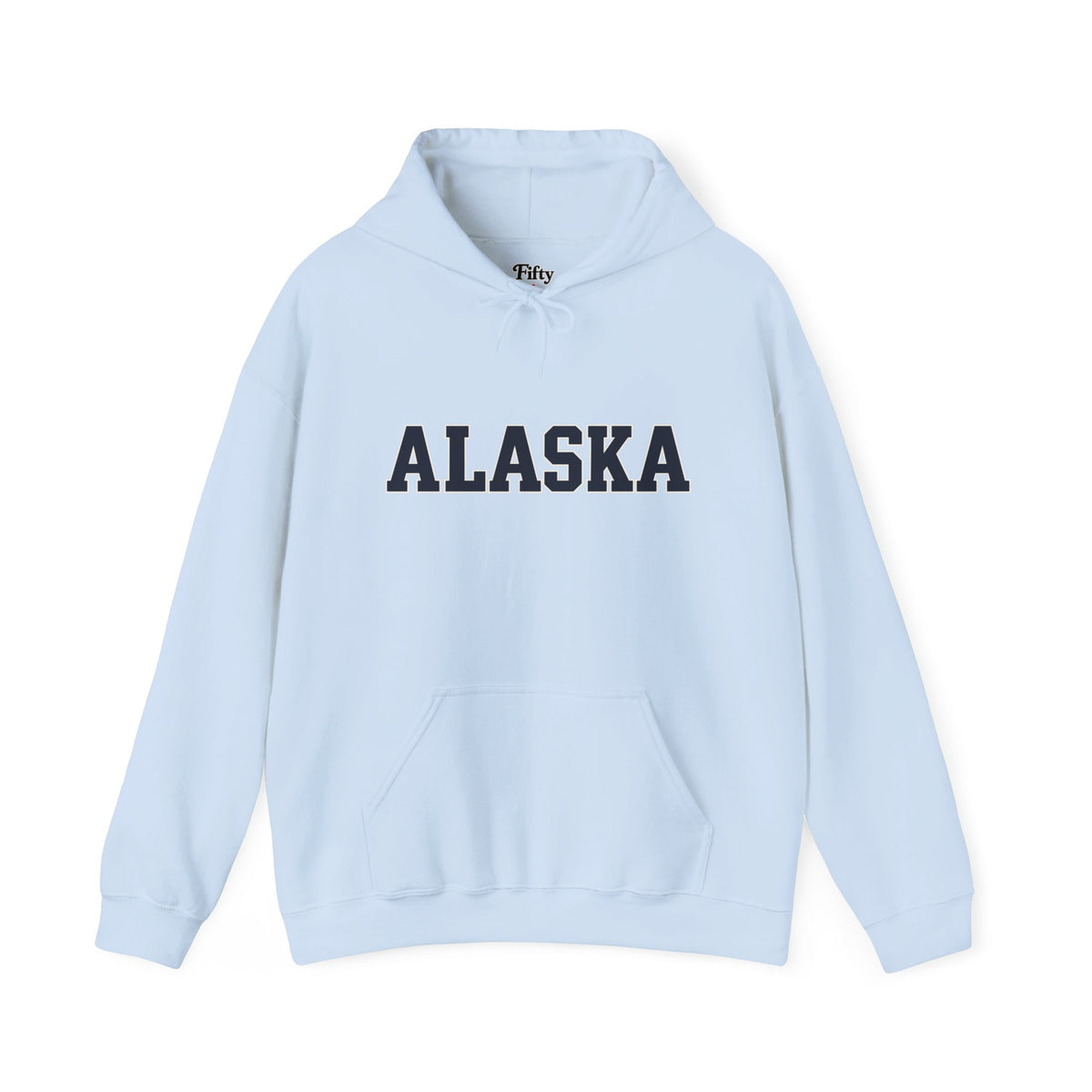 Alaska Unisex Hoodie State Name Graphic