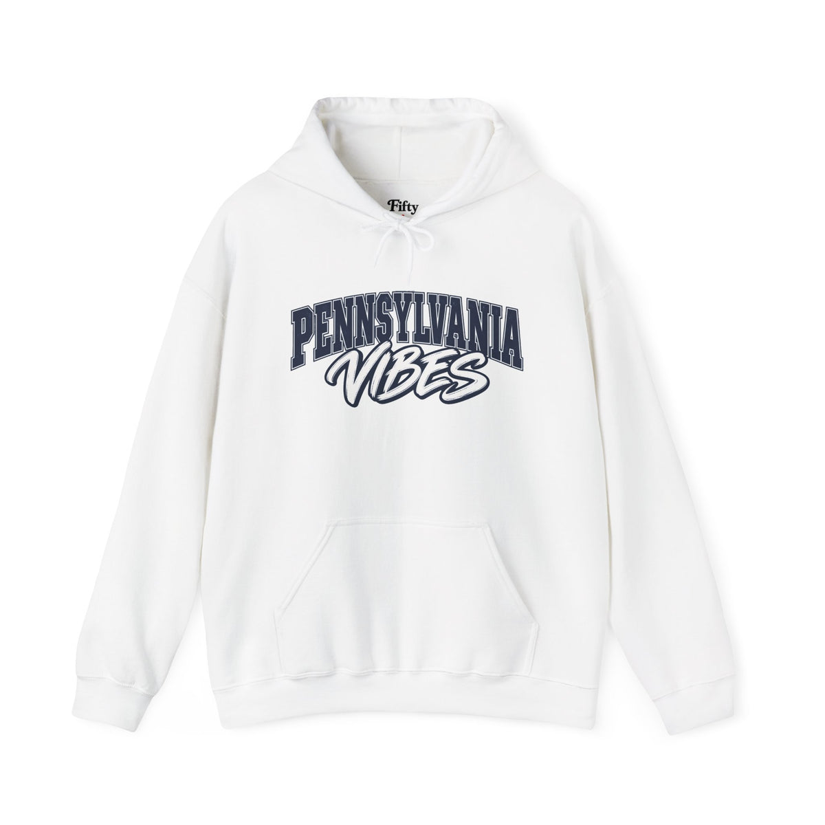 Pennsylvania Vibes Unisex Hoodie State Name Graphic