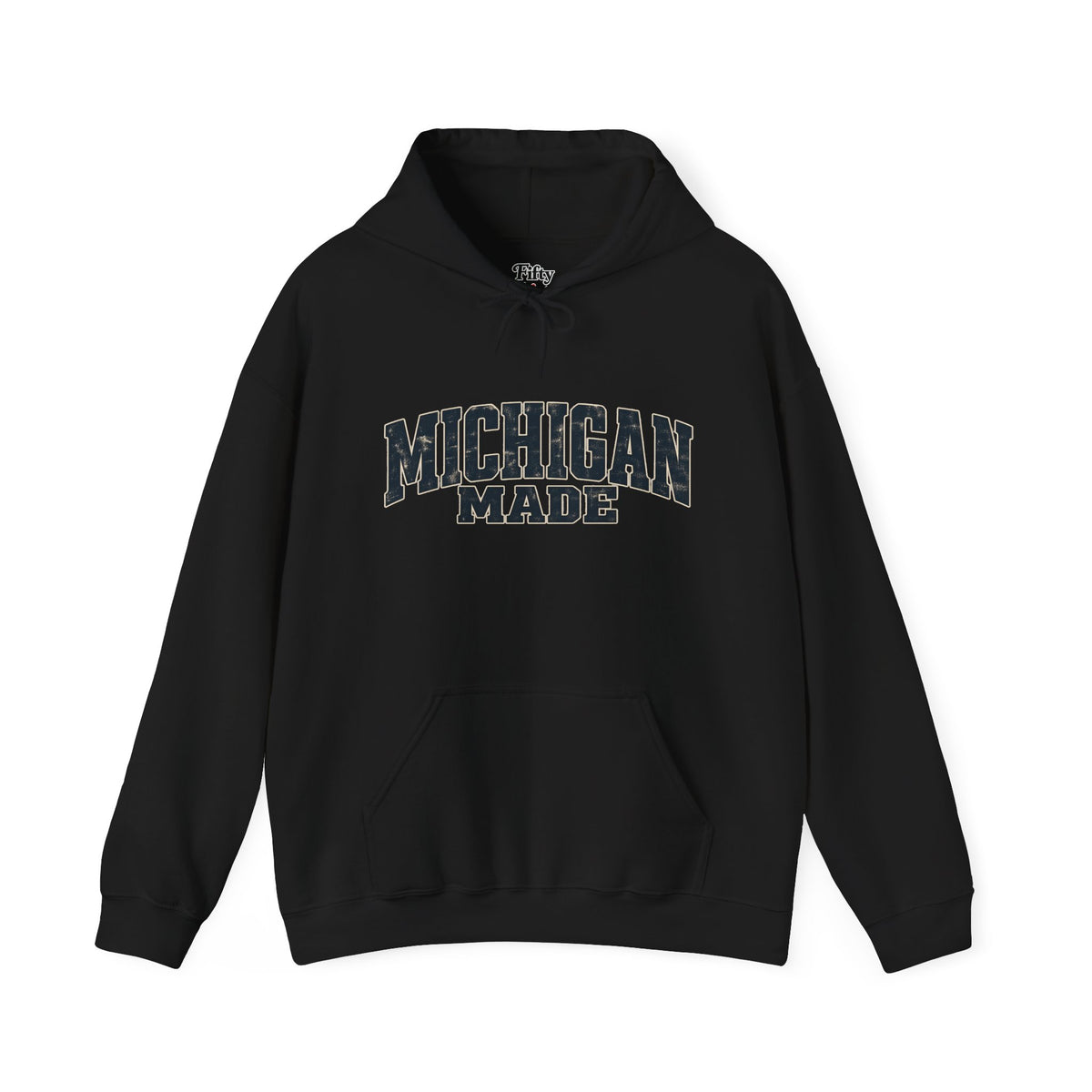 Michigan Made Unisex Hoodie State Name Graphic