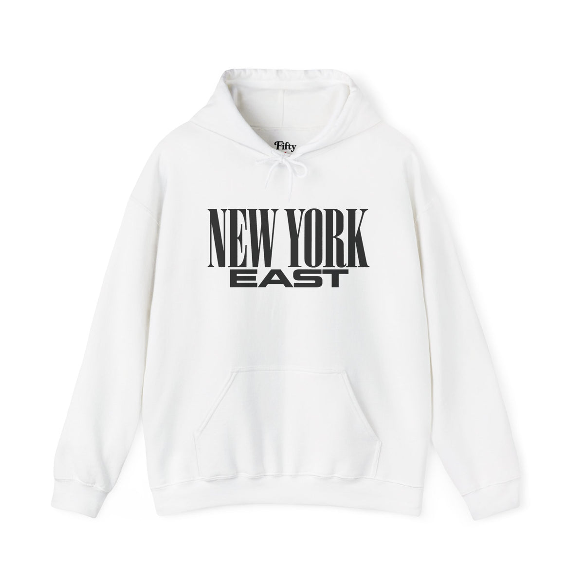 New York East Unisex Hoodie State Name Graphic