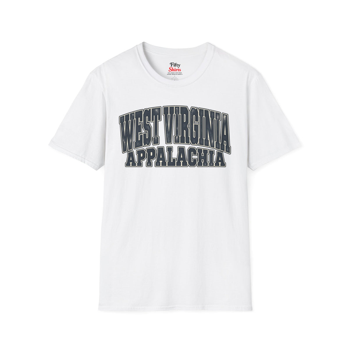 West Virginia Appalachia Unisex Softstyle T Shirt State Name Graphic Tee
