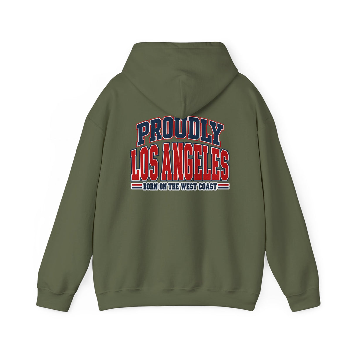 Proudly Los Angeles Unisex Hoodie Graphic