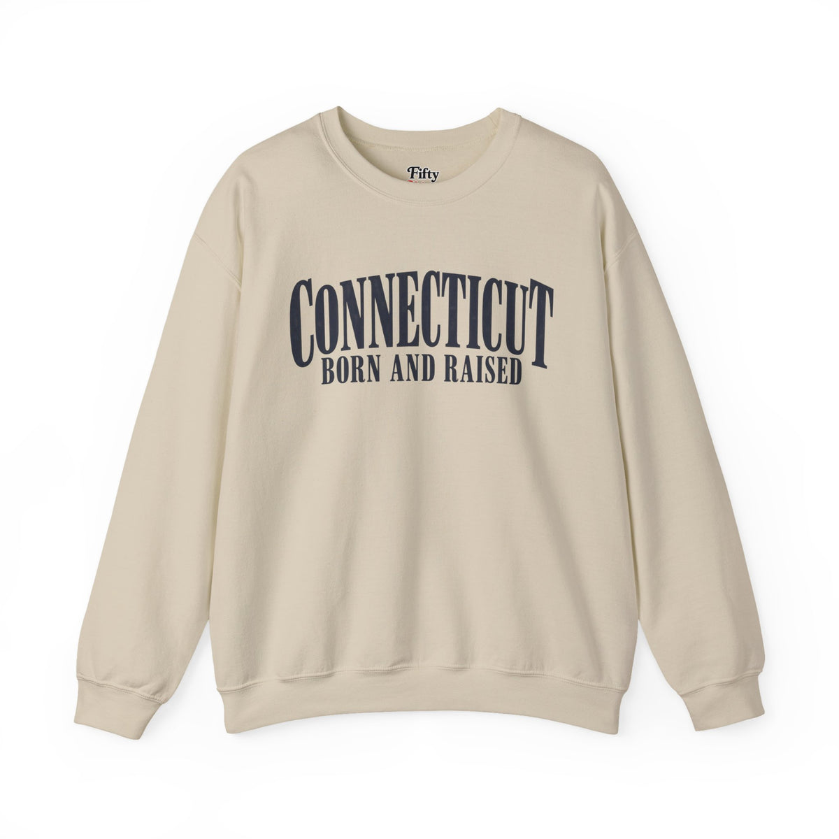Connecticut Born and Raised Luxury Heritage Unisex Sweatshirt Graphic