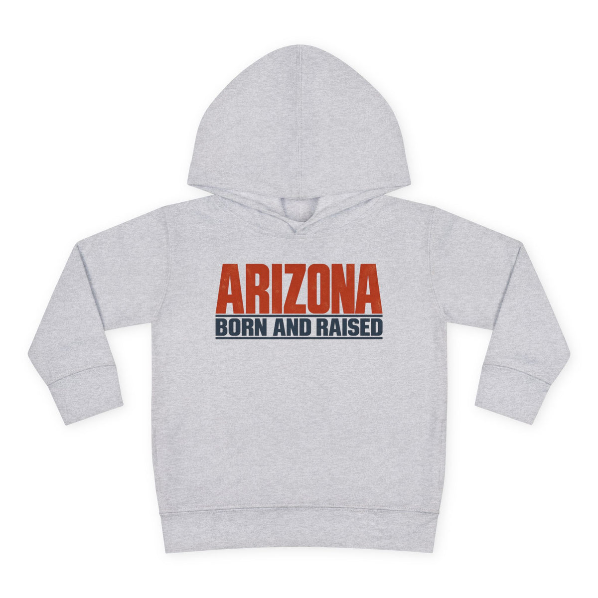 Arizona Born and Raised Modern Streetwear Unisex Toddler Pullover Fleece Hoodie