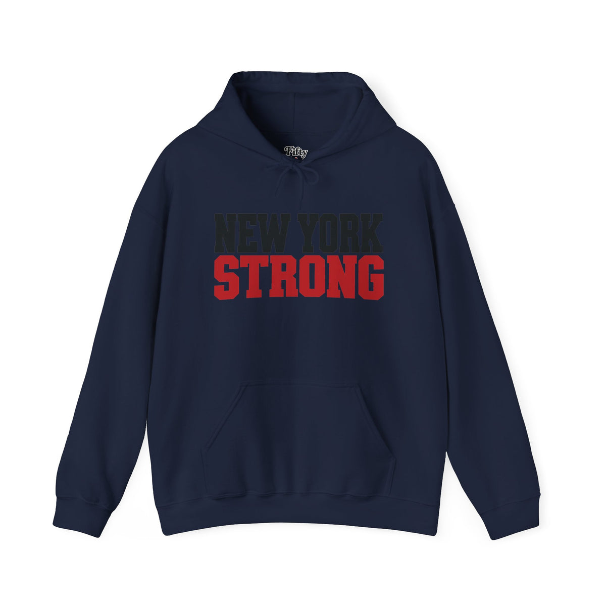 New York Strong Unisex Hoodie State Name Graphic