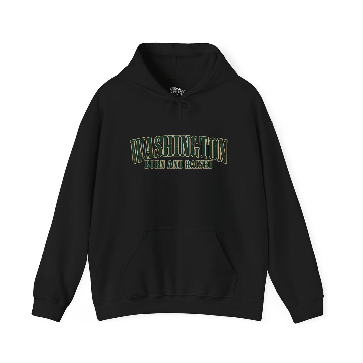 Washington Born and Raised Premium Heritage Unisex Hoodie Graphic
