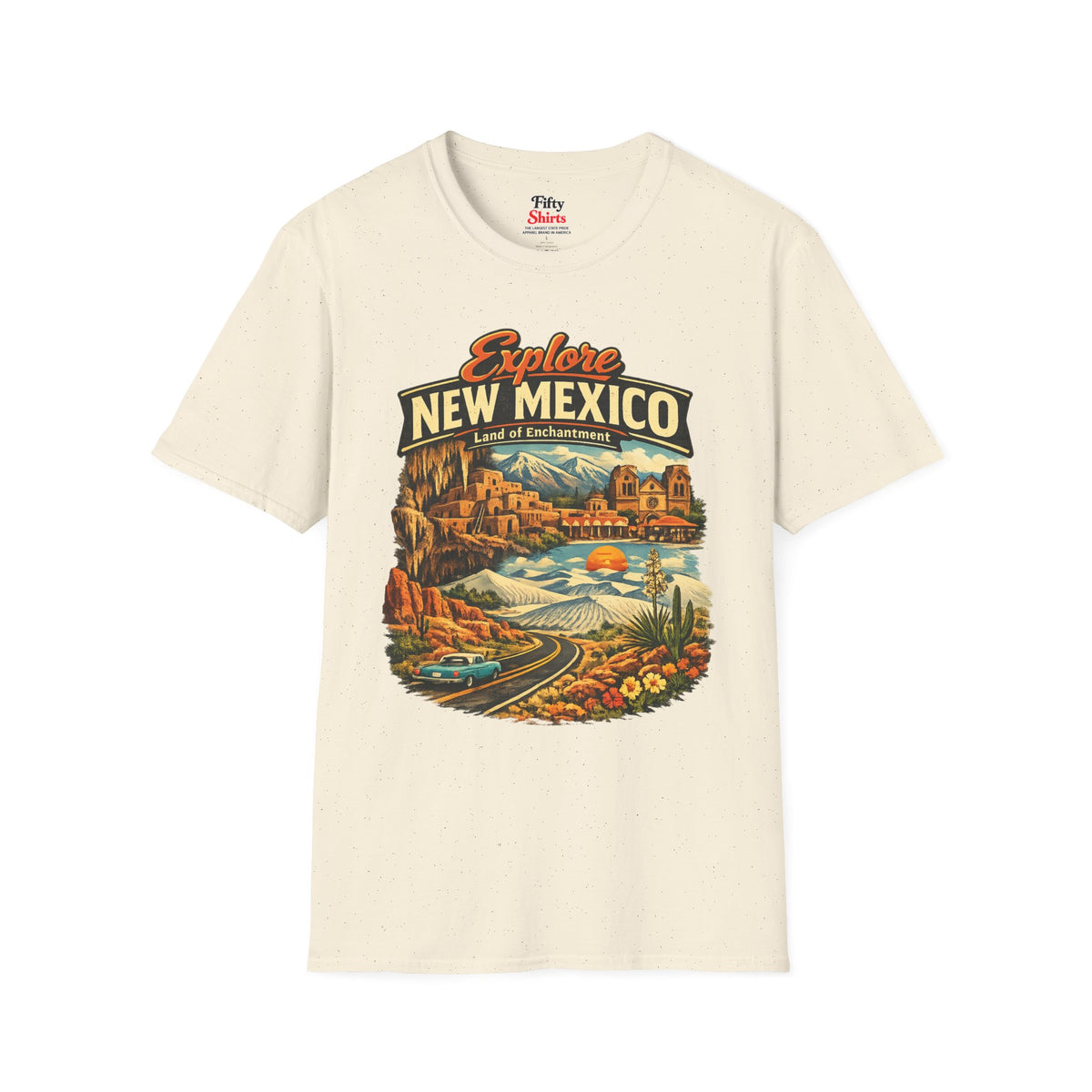 Explore New Mexico Unisex Softstyle T Shirt State Pride Graphic Tee Collections FS03