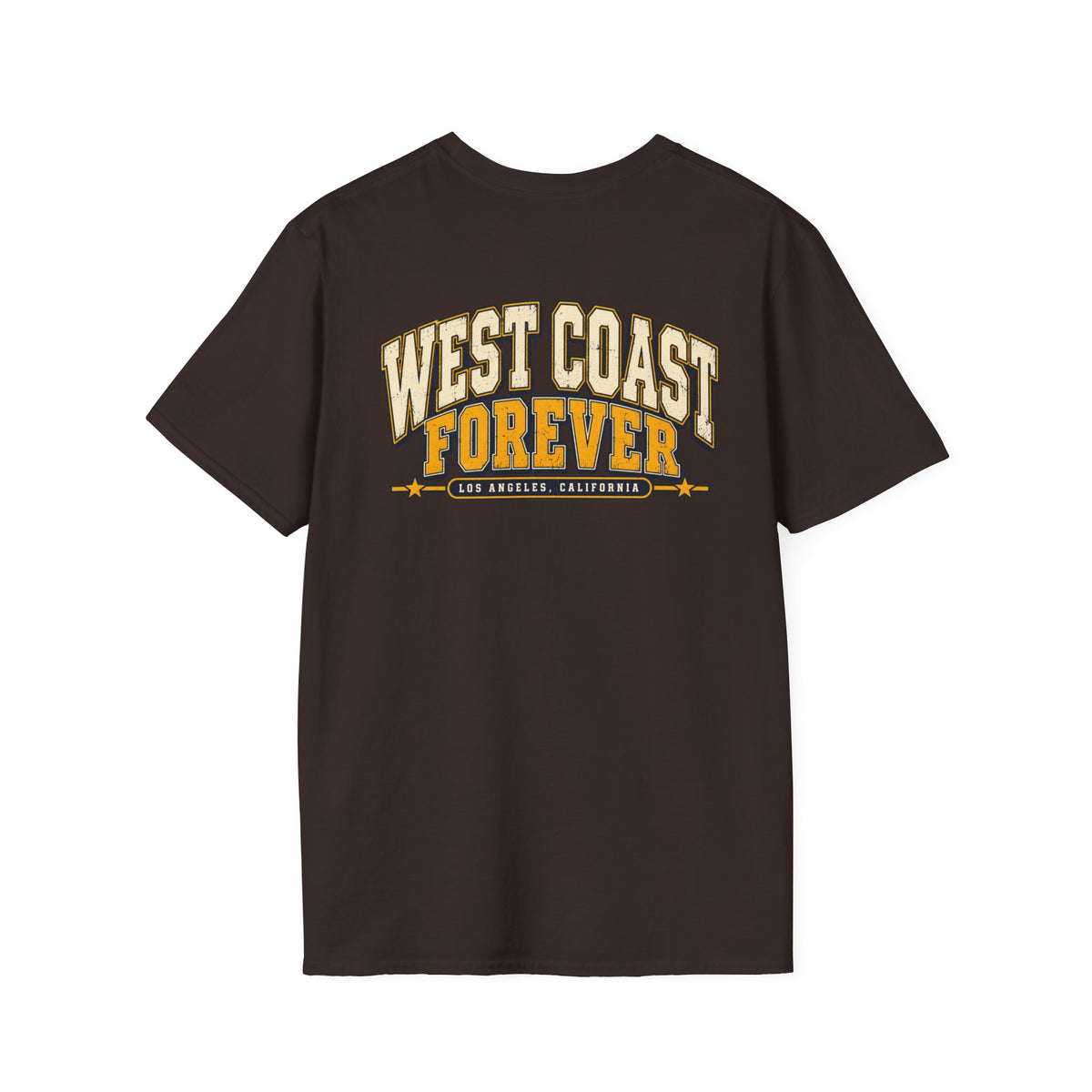 West Coast Forever Los Angeles Unisex Softstyle Graphic Tee