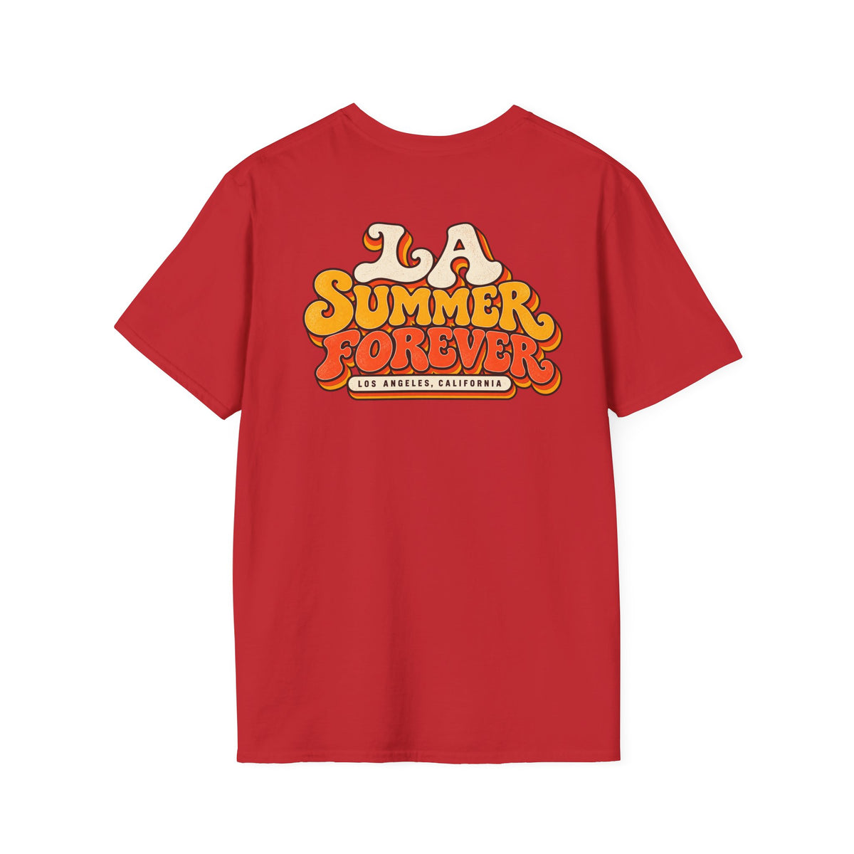 LA Summer Forever Los Angeles Unisex Softstyle Graphic Tee