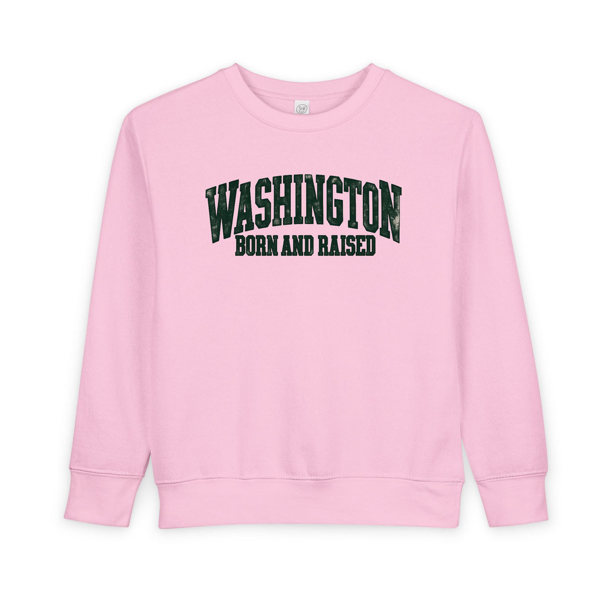 Washington Born and Raised Vintage Workwear Unisex Toddler Sweatshirt