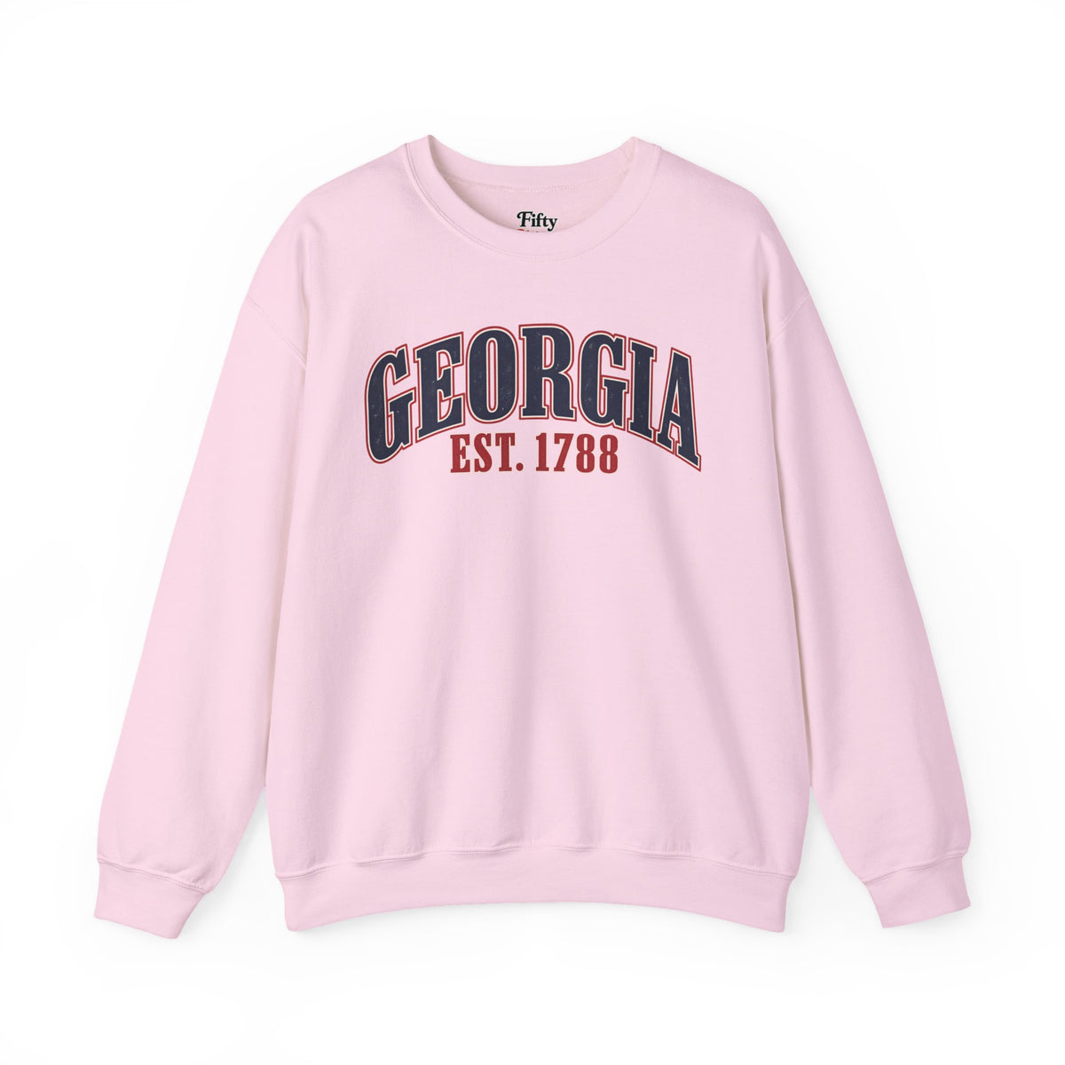 Georgia EST 1788 Unisex Crewneck Sweatshirt State Name Graphic
