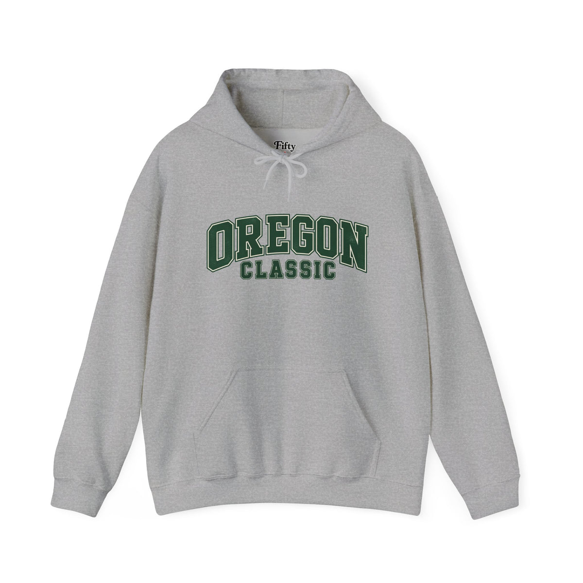 Oregon Classic Unisex Hoodie State Name Graphic