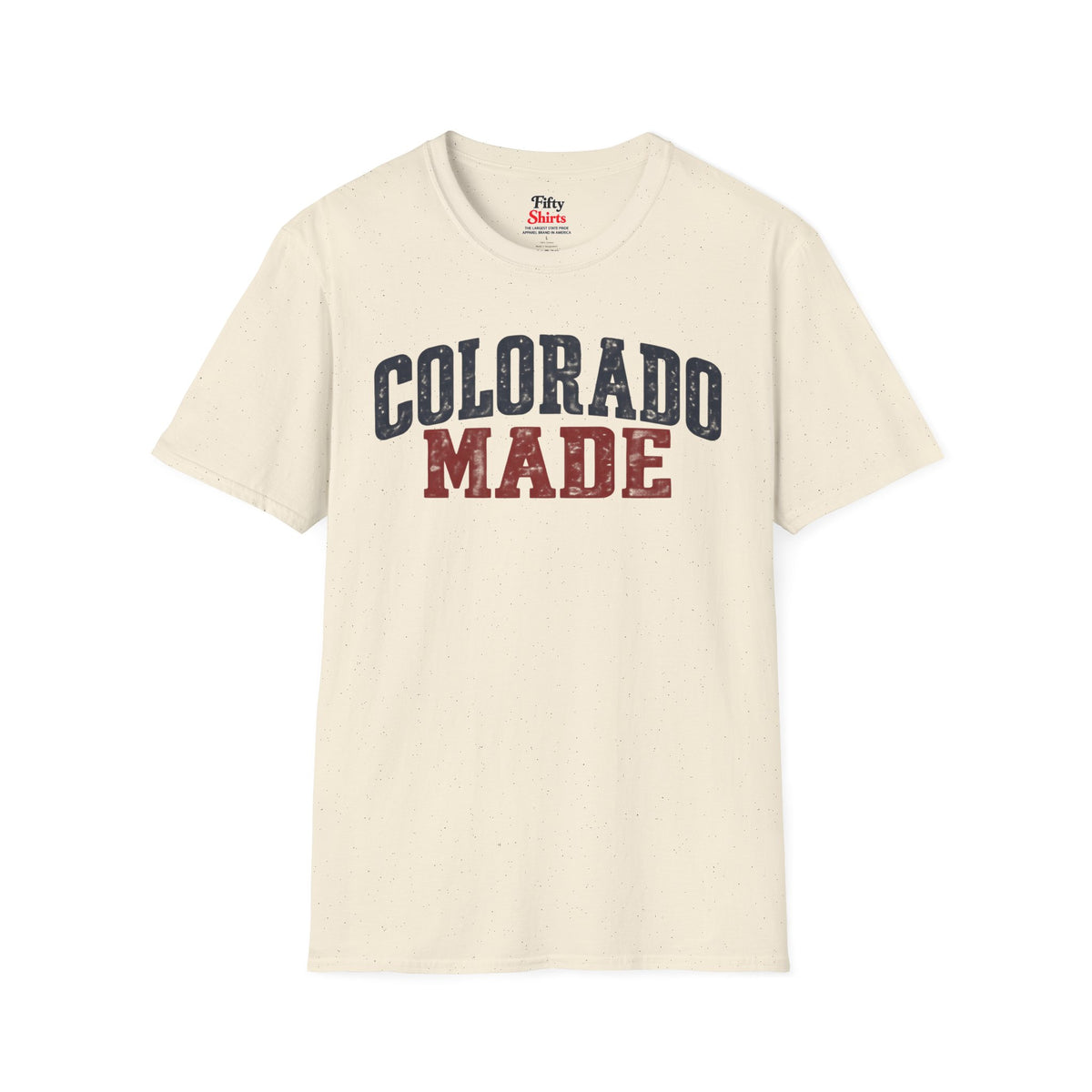Colorado Made Unisex Softstyle T Shirt State Name Graphic Tee