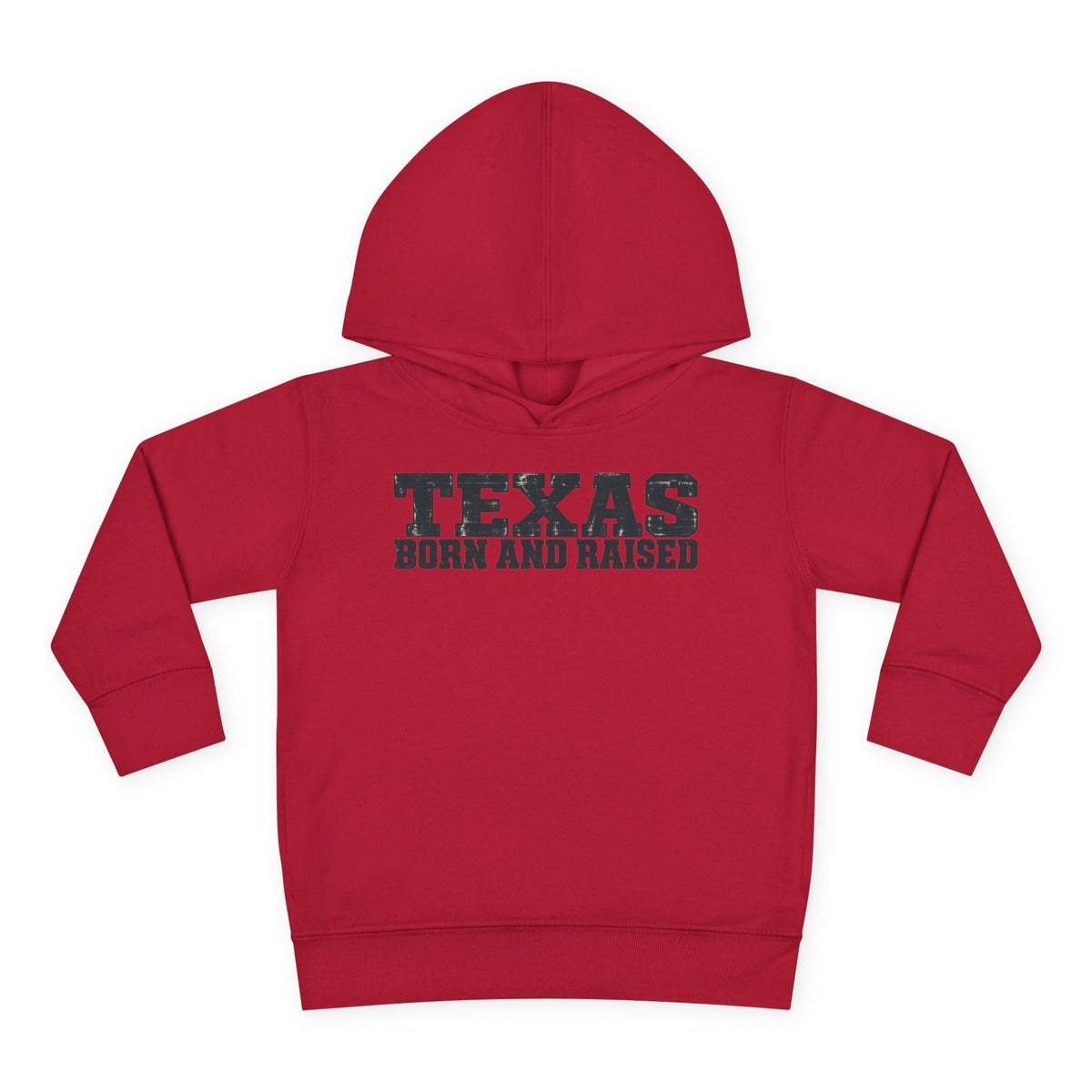 Texas Born and Raised Workwear Unisex Toddler Pullover Fleece Hoodie